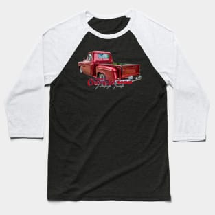 1955 Chevrolet 3100 Pickup Truck Baseball T-Shirt